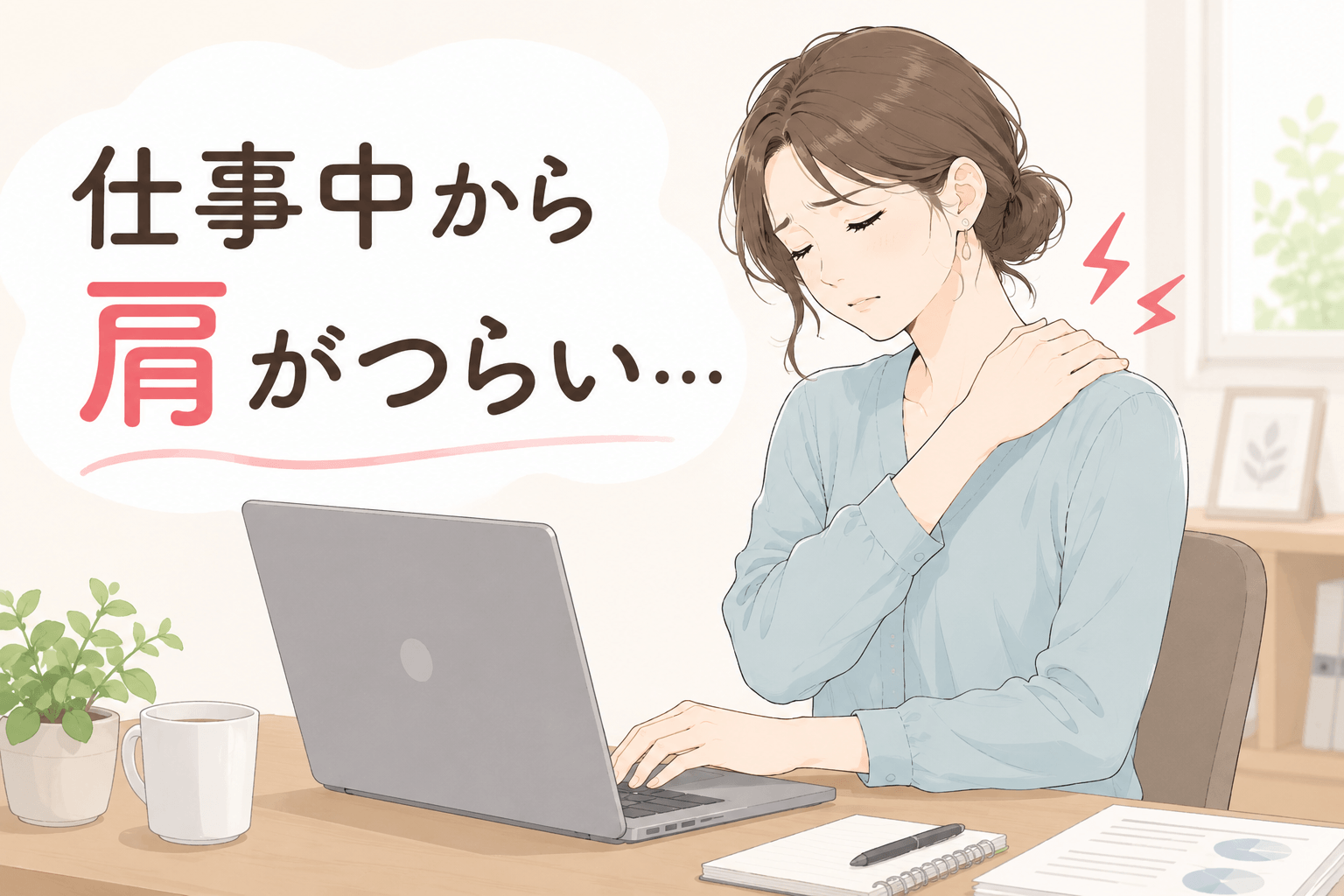 仕事中方がツライ